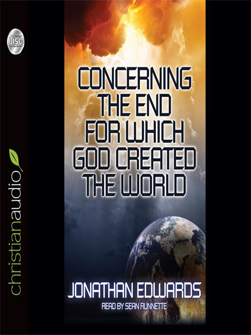 Concerning the End for Which God Created the World