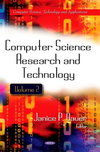Computer science research and technology. Vol. 2
