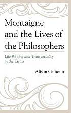 Montaigne and the Lives of the Philosophers