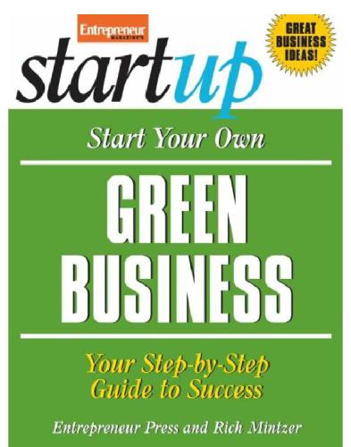 Start Your Own Green Business