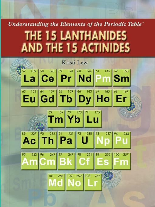 The 15 Lanthanides and the 15 Actinides