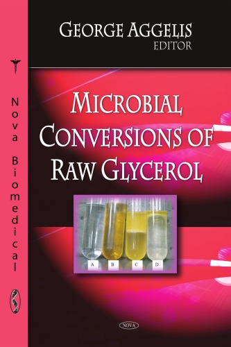 Microbial conversions of raw glycerol