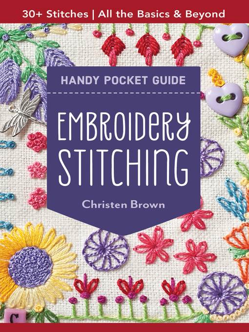 Embroidery Stitching Handy Pocket Guide