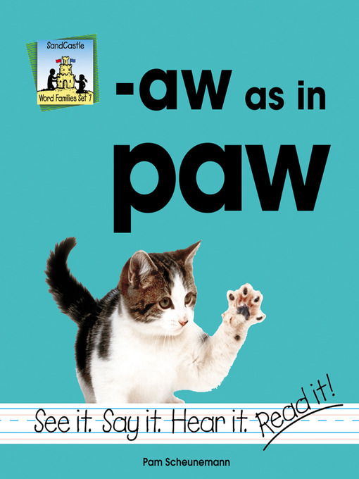 aw as in paw