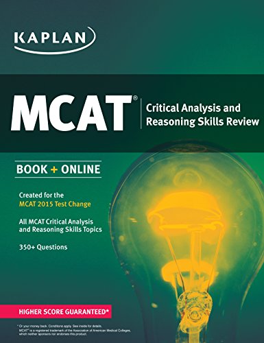 Kaplan MCAT Critical Analysis and Reasoning Skills Review