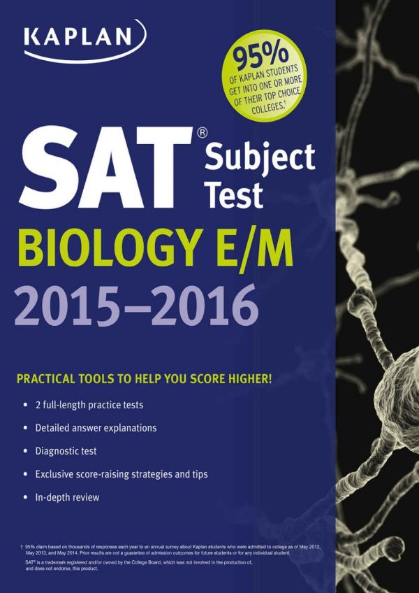 Kaplan SAT Subject Test Biology E/M 2015-2016