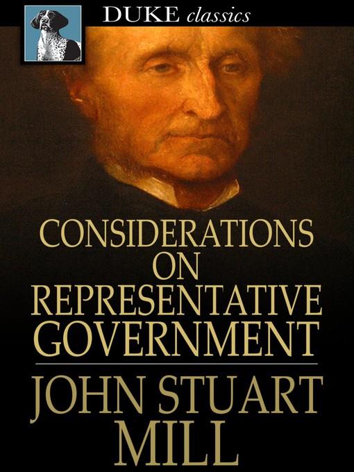 Considerations on Representative Government