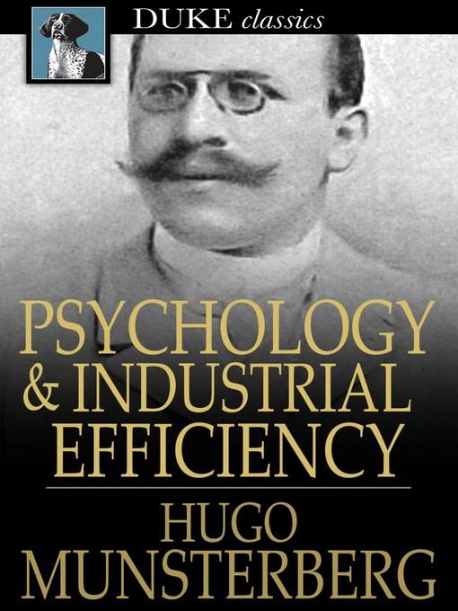 Psychology and Industrial Efficiency