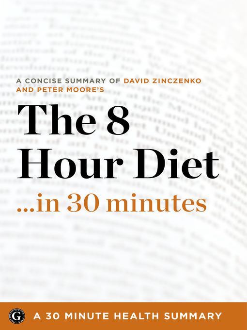 The 8-Hour Diet