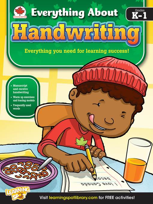 Handwriting, Grades K - 1