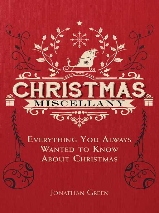 Christmas Miscellany