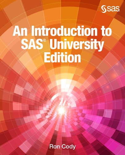 An Introduction to SAS University Edition