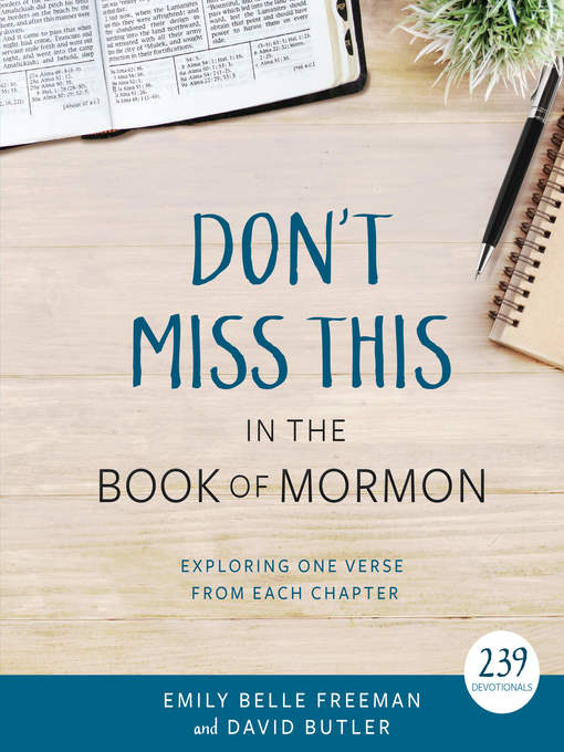 Don't Miss This in the Book of Mormon