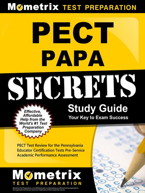 PECT PAPA Secrets Study Guide