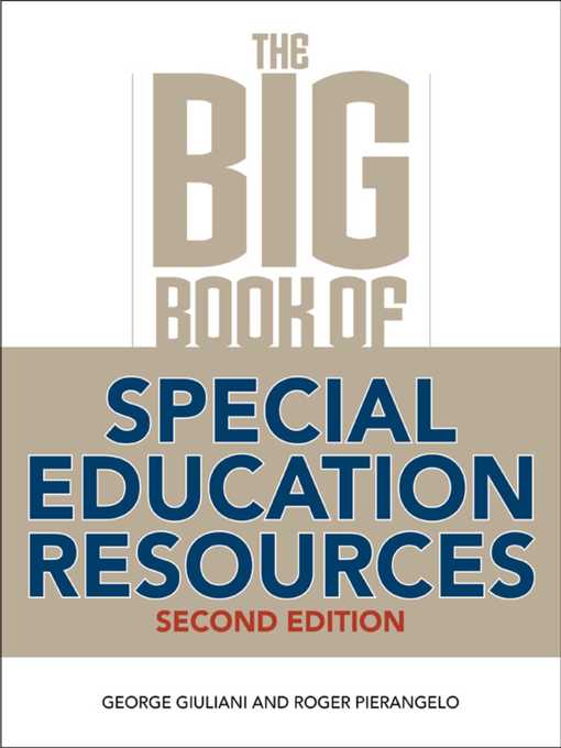 The Big Book of Special Education Resources