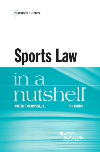 Sports Law in a Nutshell (Nutshells)