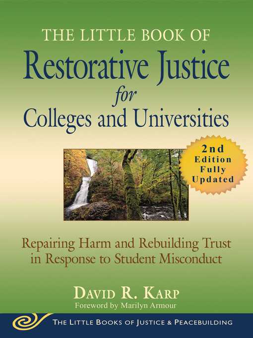 The Little Book of Restorative Justice for Colleges and Universities