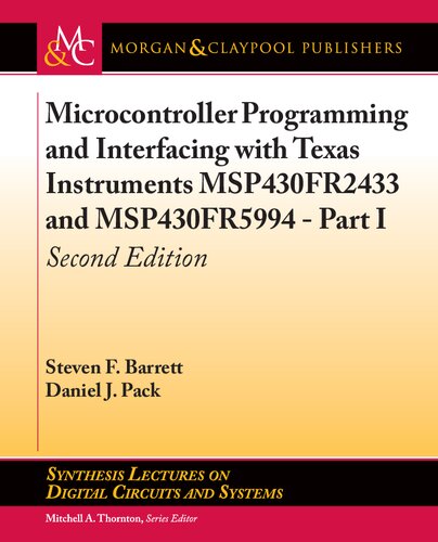 Microcontroller programming and interfacing with Texas instruments MSP430FR2433 and MSP430FR5994. Part II