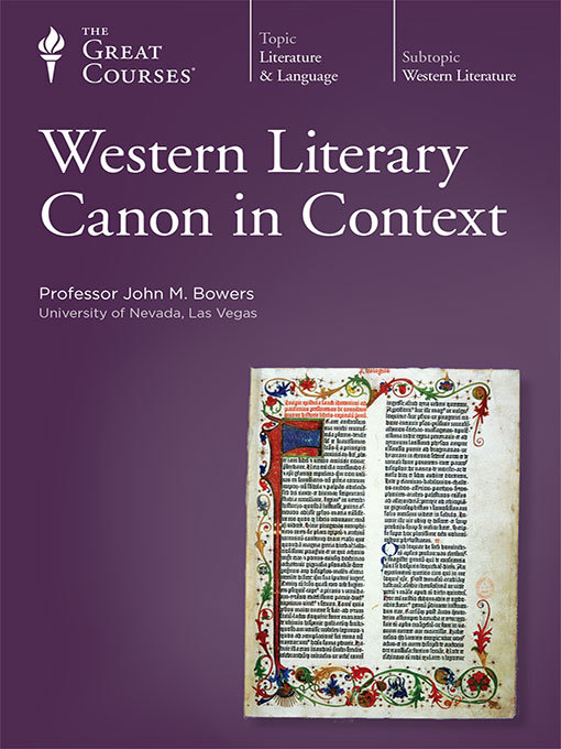 Western Literary Canon in Context