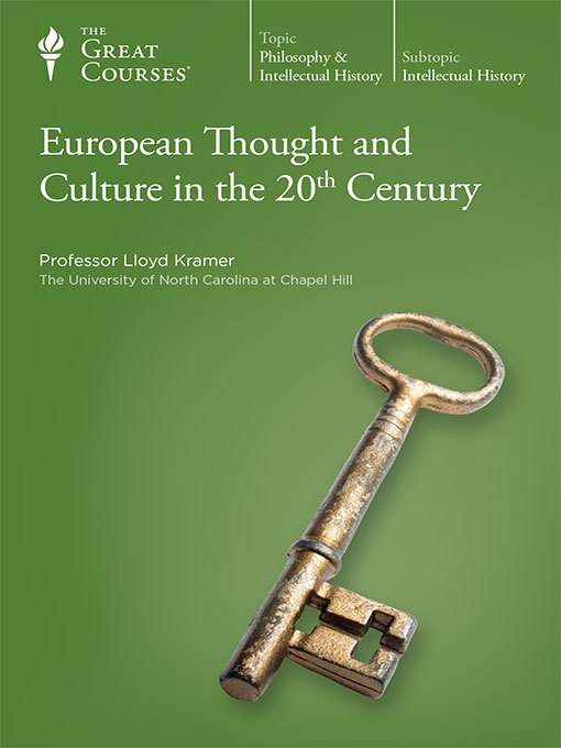 European Thought and Culture in the 20th Century