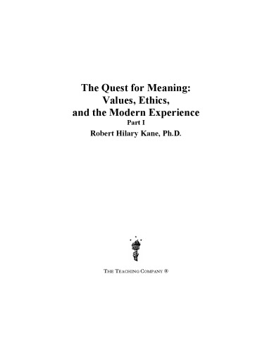 Quest for Meaning