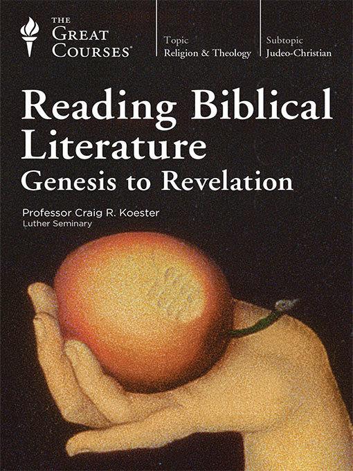 Reading Biblical Literature