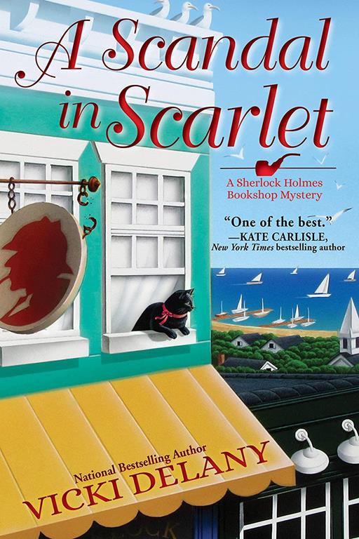 A Scandal in Scarlet (A Sherlock Holmes Bookshop Mystery)