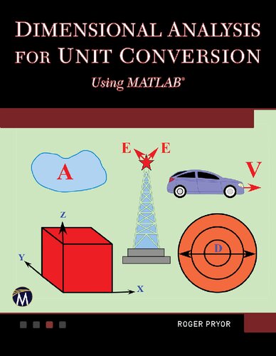 Dimensional analysis for unit conversion using MATLAB