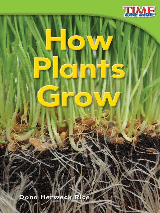 How Plants Grow