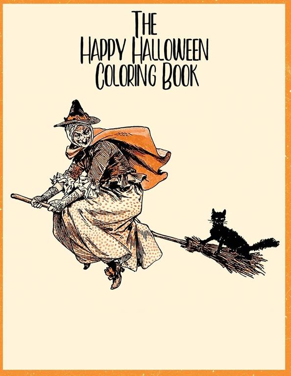 The Happy Halloween Coloring Book (Artimorean Originals)