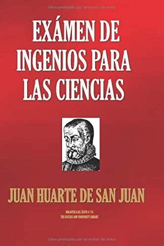 EXAMEN DE INGENIOS PARA LAS CIENCIAS (BIBLIOTECA DEL &Eacute;XITO) (Spanish Edition)
