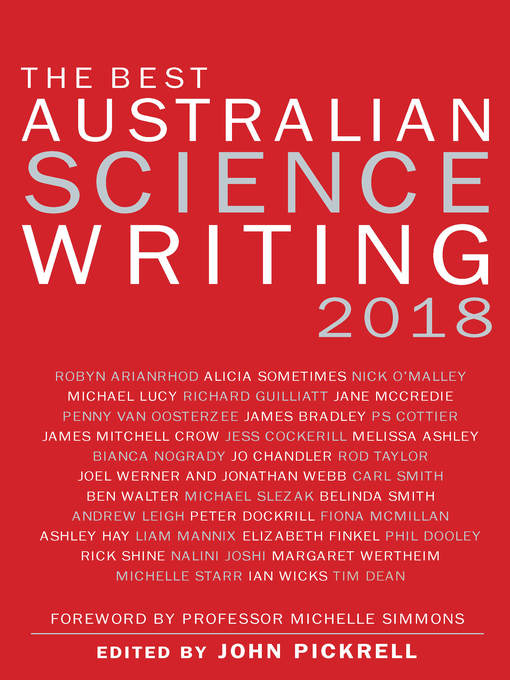 The Best Australian Science Writing 2018