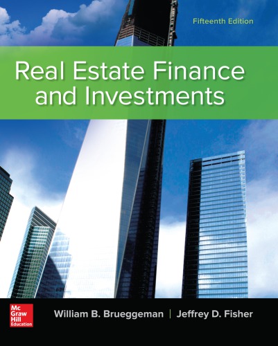 Real Estate Finance And Investments.