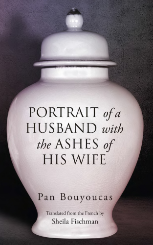 Portrait of a husband with the ashes of his wife