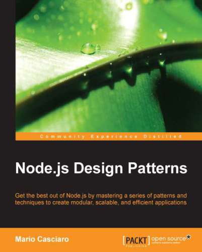 Node.js Design Patterns.