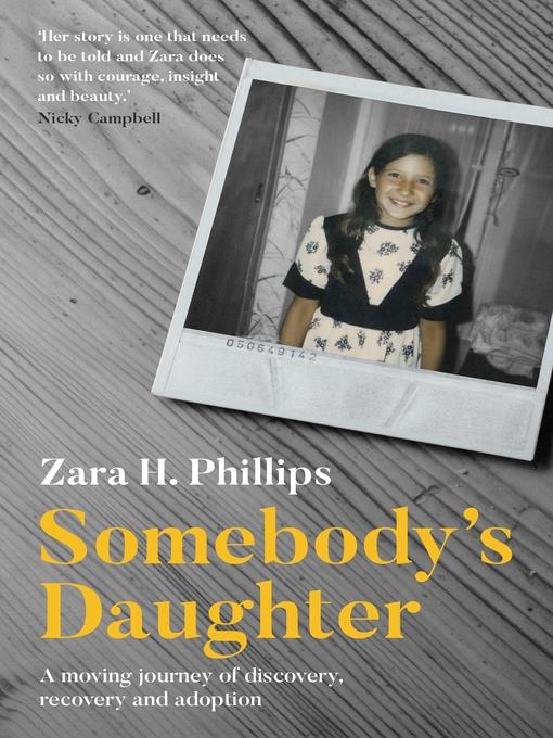 Somebody's Daughter--a moving journey of discovery, recovery and adoption