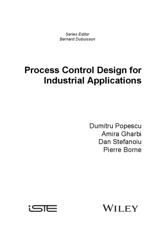 Process Control Design for Industrial Applications