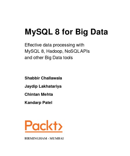 MySQL 8 for Big Data