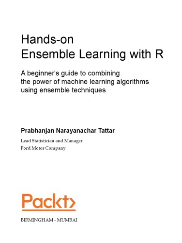 Hands-On Ensemble Learning with R