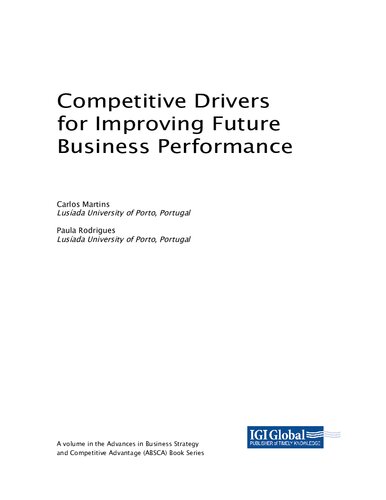 Competitive Drivers for Improving Future Business Performance