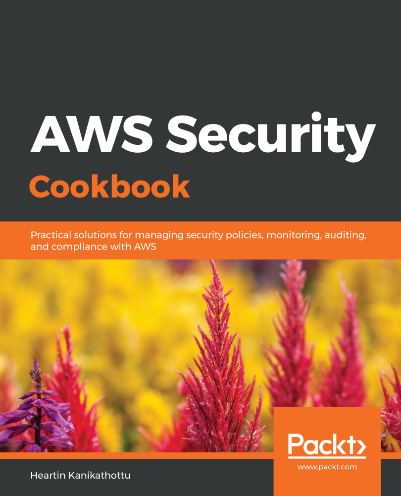 AWS Security Cookbook : Practical solutions for managing security policies, monitoring, auditing, and compliance with AWS