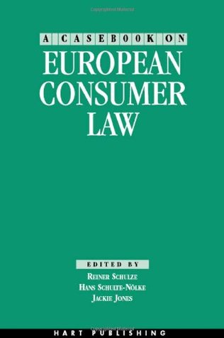 Casebook on European Consumer Law