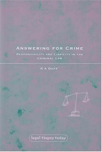 Answering for Crime