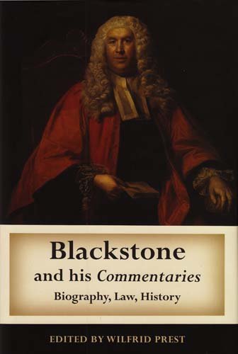 Blackstone and his Commentaries