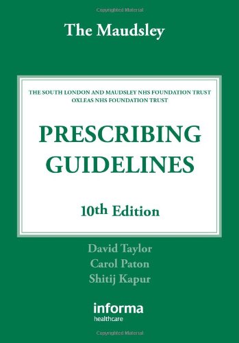 The Maudsley Prescribing Guidelines