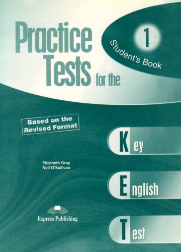 Practice tests for the KET : key english test