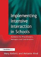 Implementing Intensive Interaction in Schools