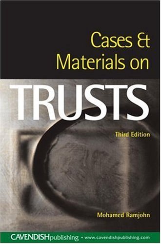 Cases & materials on trusts