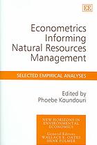 Econometrics Informing Natural Resources Management