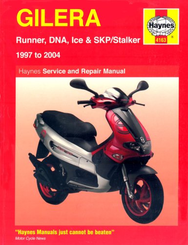 Gilera Runner, Dna, Ice And Stalker Scooters Service And Repair Manual